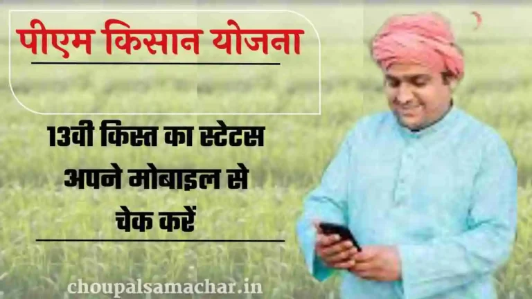 PM Kisan 13th Kist Status Check 2023