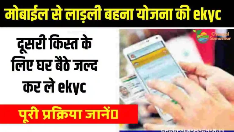 Ladli Bahana Yojana ekyc Portal