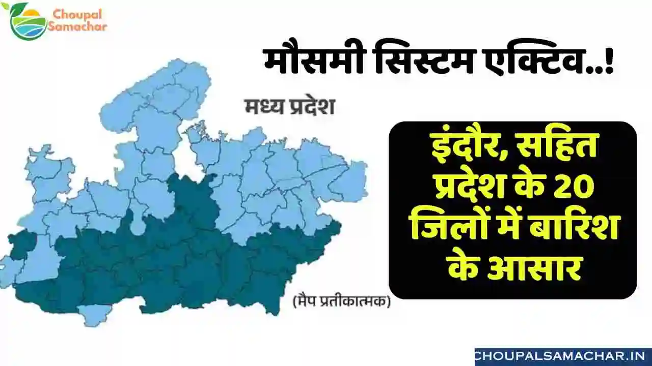 MP ka mausam today