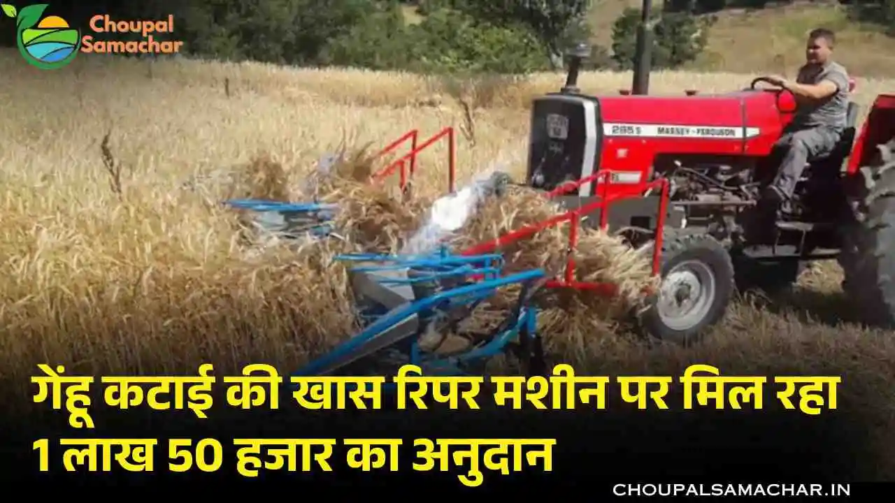 Reaper Machine Subsidy