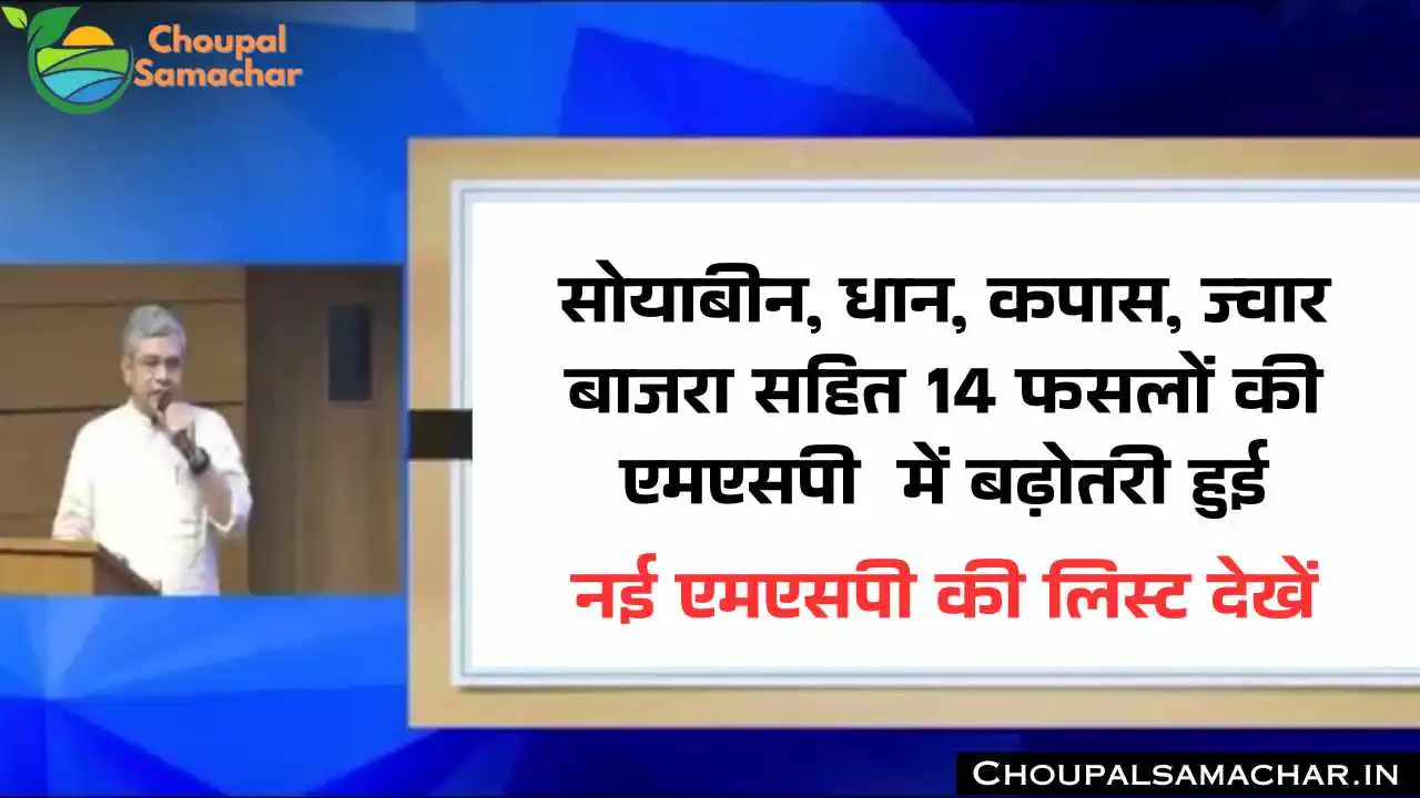 Kharif Crop MSP List